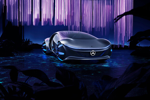 Mercedes ukázal extrémně futuristický koncept ve spolupráci s filmem Avatar