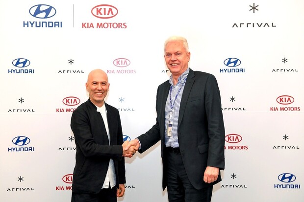 Hyundai a Kia investují do firmy Arrival.  Chtějí vyvíjet elektrická užitková auta