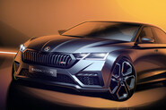 Škoda Auto ukazuje skici Octavie RS iV. Světu se představí v Ženevě