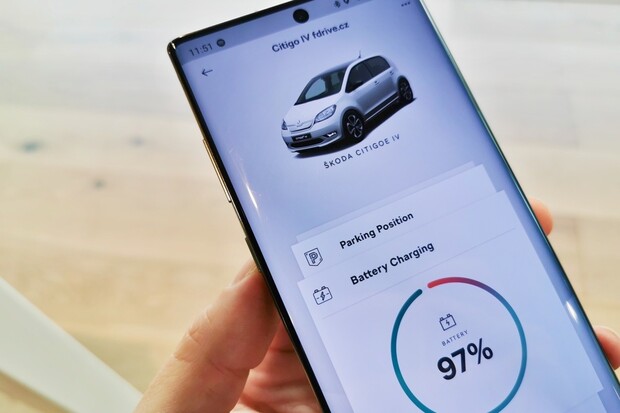 Vyzkoušeli jsme chytré mobilní aplikace k první elektrické Škodě Citigo-e iV