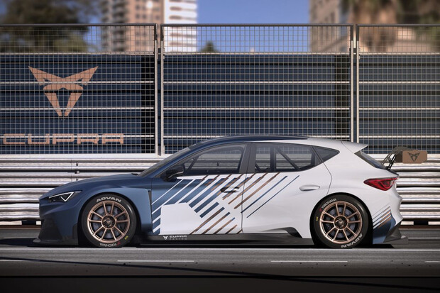 CUPRA oficiálně odhalila elektrický závodní vůz e-Racer