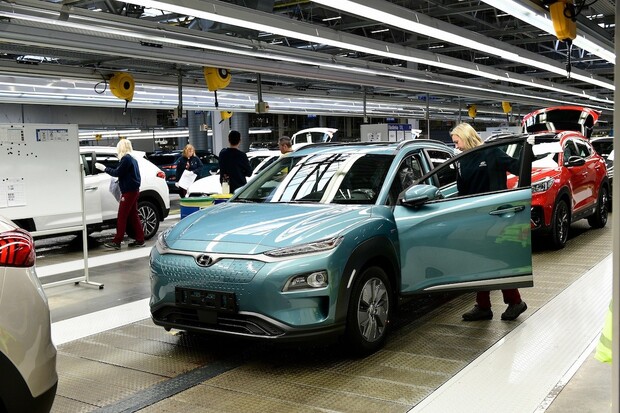 Přípravy pro výrobu Hyundai Kona Electric v Nošovicích už finišují