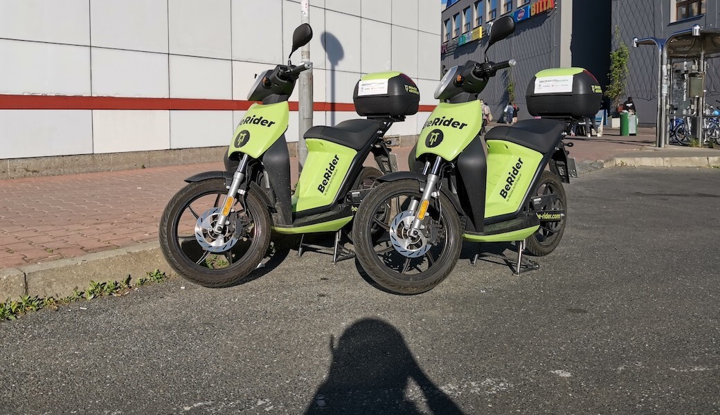 Sdílené skútry BeRider