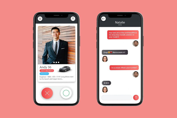 Když láska prochází volantem... Tesla nabídne vlastní alternativu Tinderu