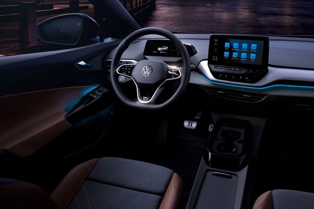 Volkswagen ukázal interiér nového ID.4. Je skoro stejný jako u ID.3