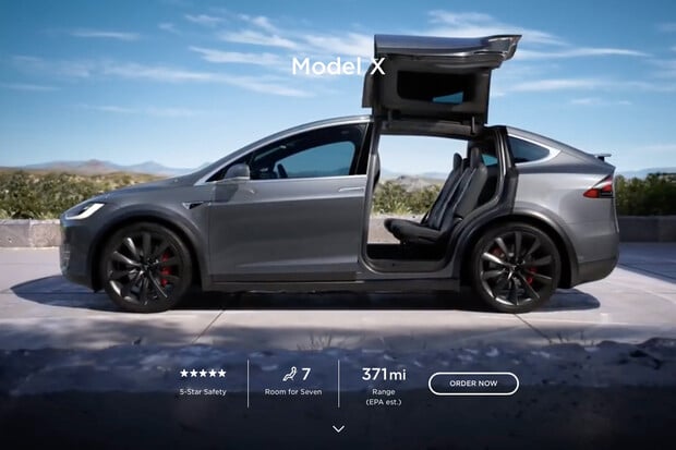 Tesla Model X pro rok 2021 má oficiálně podle EPA delší dojezd