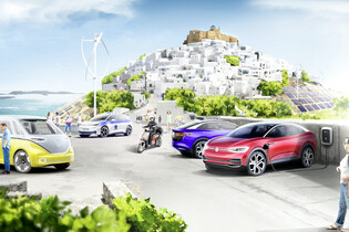 Koncern Volkswagen a Řecko vytvoří na ostrově vzor pro klimaticky neutrální mobilitu
