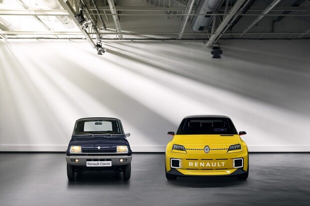 Jak vznikal slavný pohled původního Renaultu 5 pro v lednu představený prototyp?