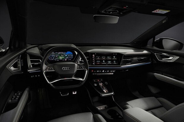 Audi ukázalo interiér elektrického Q4 e-tron a prozradilo i objem kufru