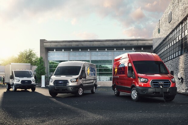 Elektrický Ford E-Transit získal významné ocenění za své asistenční systémy