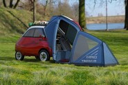 Microlino Camper. Mikromobilita pro mikrokempování
