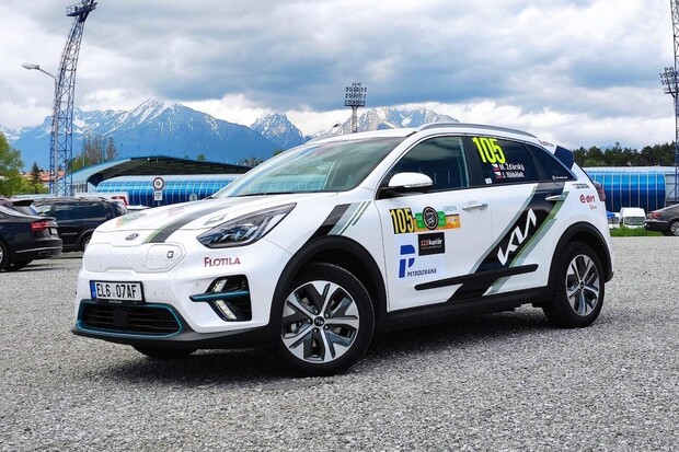 Green Rallye Tatry vyhrála stejná posádka jako v Krumlově, dokonce se stejným vozem