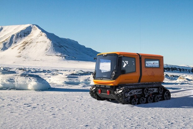 Antarctica Venturi je prvním polárním elektromobilem