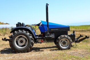 Elektrické traktory nastupují. Solectrac představil typ e70N s výkonem 70 k 