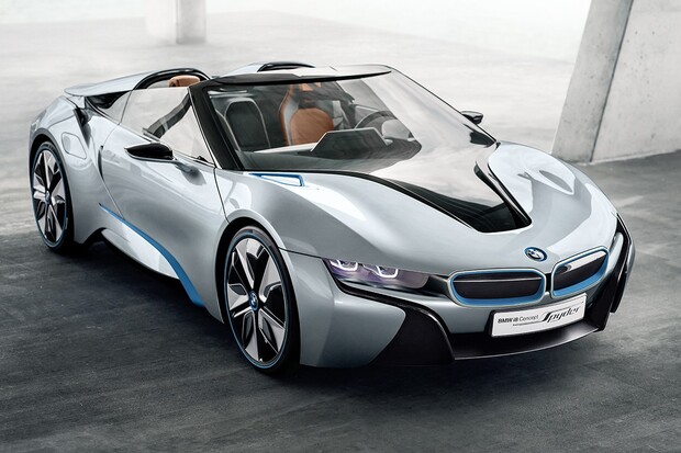 BMW i8 Spyder se už testuje aneb když sexy auto sundá vršek...