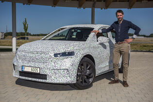 Projeli jsme se prototypem Škody Enyaq Coupé iV