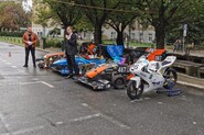 Elektrické formule a motorky českých studentů se představily v Dejvicích