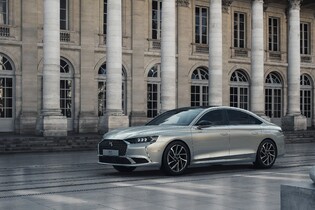 DS 9 přichází ve verzi E-Tense 250. Ujede až  70 km čistě na elektřinu