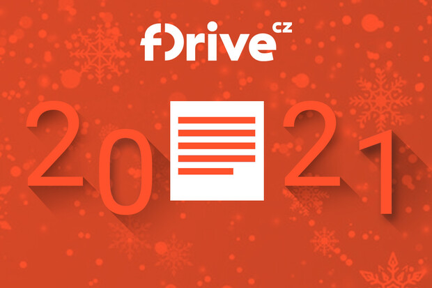To nejdůležitější z roku 2021 pohledem čtenářů fDrive.cz