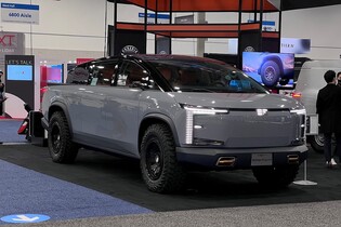 V Las Vegas se představil i čínsko-americký pick-up se solárními panely