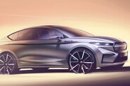 Designové skici poodhalují nádhernou Škodu Enyaq Coupé iV