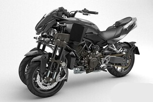 Jak udělat tříkolovou motorku ještě šílenější? Furion nám to předvedl