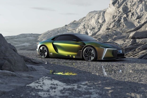 Zrozen ve Formuli E. Prémiová značka DS poodhalila koncept E-Tense Performance 