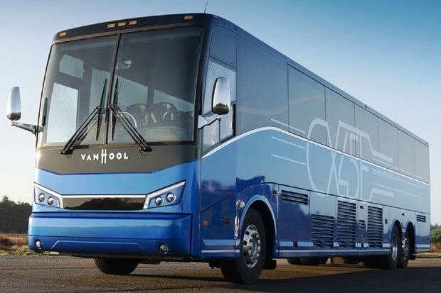 Elektrobus od firmy Van Hool ukazuje budoucnost elektrické veřejné dopravy