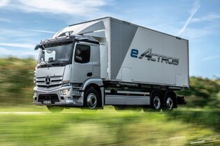 Švýcarská firma Holcim kupuje 1 000 elektrických tahačů od Mercedesu