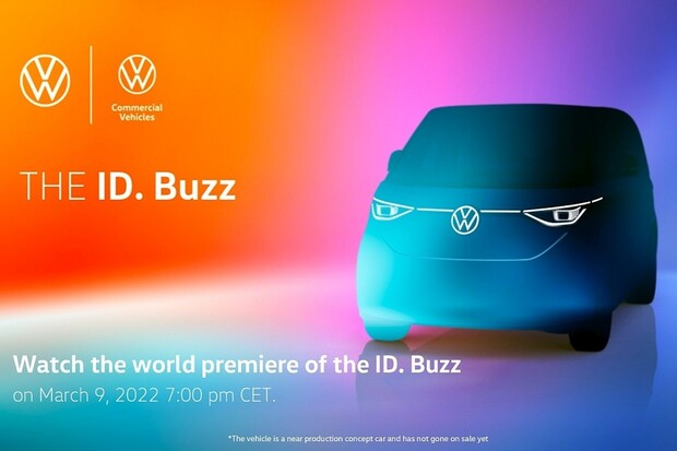 Sledujte světovou premiéru Volkswagenu ID. Buzz online! Dnes v 19:00