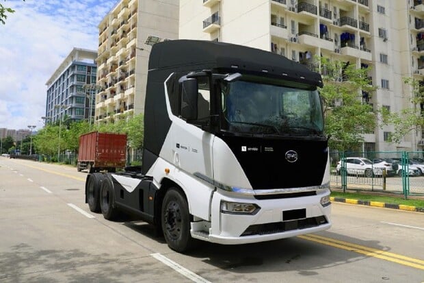 BYD získává největší objednávku nákladních aut z USA