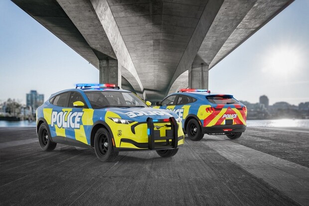 Ford Mustang Mach-E se stane prvním elektrickým policejním autem v Quebecu