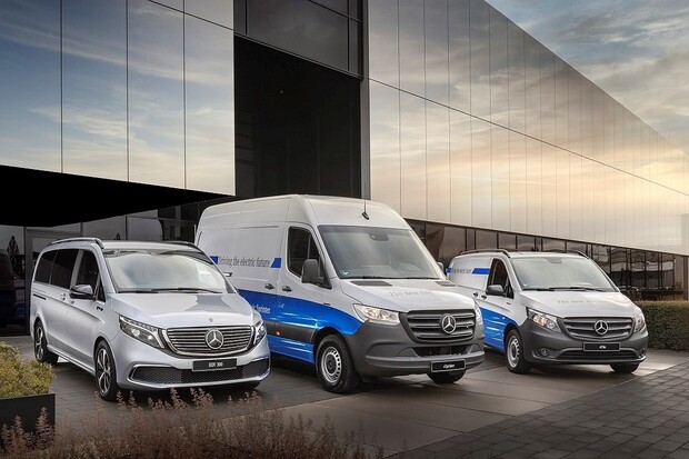 Mercedes-Benz Vans oslavil 25 000. elektrickou dodávku