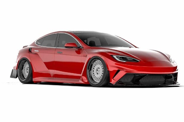 Přijde vám Tesla Model S málo sportovní? Nový body kit to může napravit