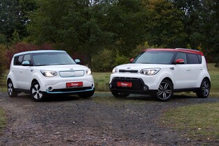 Srovnávací test vozů Kia Soul s různým pohonem