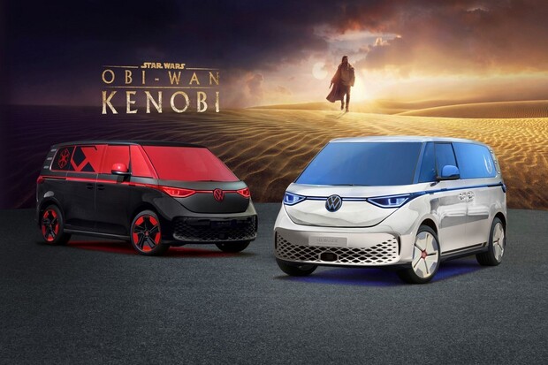 Volkswagen představil dva koncepty ID. Buzz inspirované seriálem „Obi-Wan Kenobi“