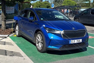 Škodou Enyaq iV 80 na dovolenou do Řecka