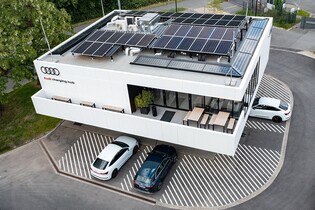 Audi charging hub byl vyhodnocen jako úspěšný. Začnou růst další a další