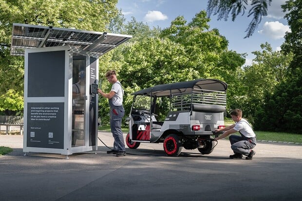 Audi: tři životy pro baterie z elektromobilů