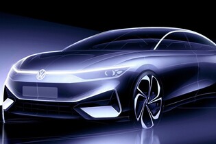 První zcela elektrická limuzína Volkswagen: ID. AERO přijíždí na start