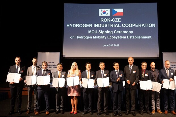 Hyundai Motor uzavřel multilaterální dohodu o výstavbě vodíkového ekosystému v ČR
