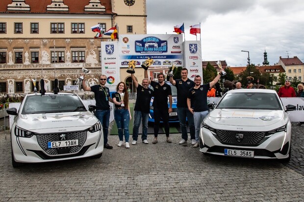 Bohemia Eco Energy Regularity 2022: kromě spotřeby ovládly vše Peugeoty