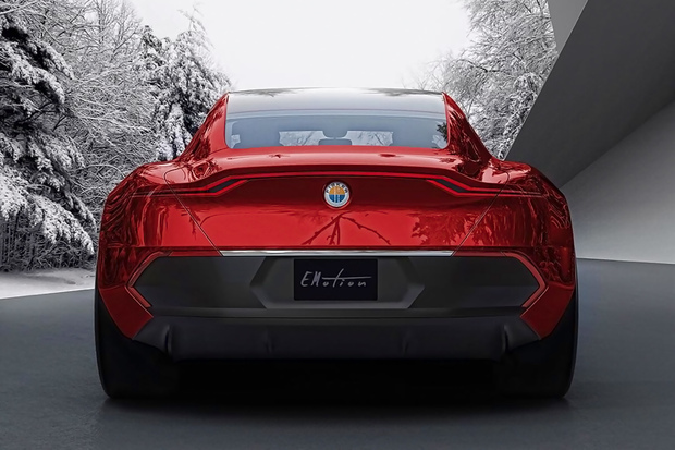 Fisker EMotion se k nám otočil zády