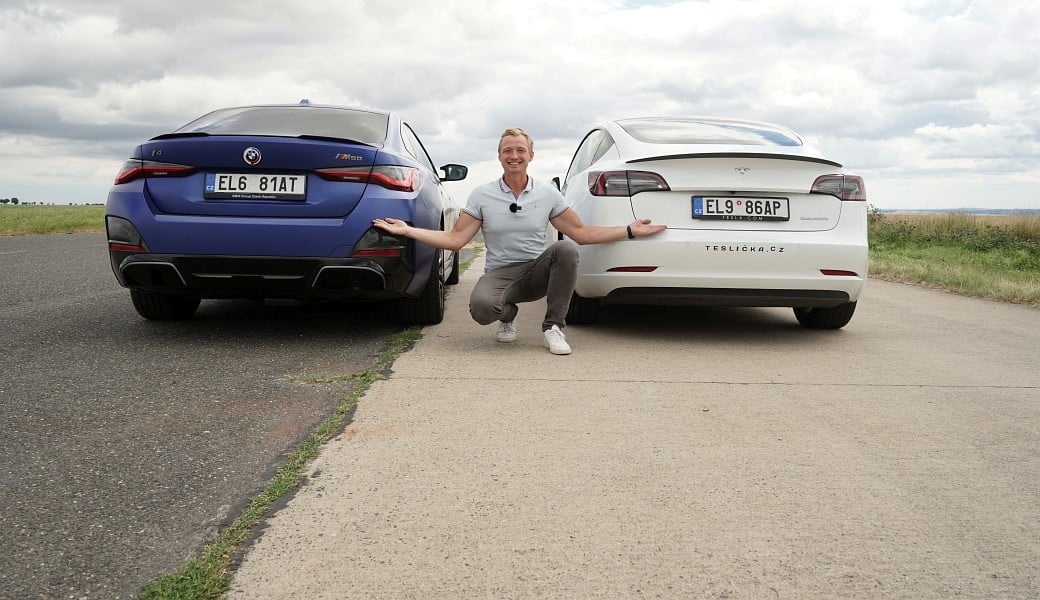 BMW i4 vs. Tesla Model 3. Kdo je rychlejší? Vyzkoušeli jsme to