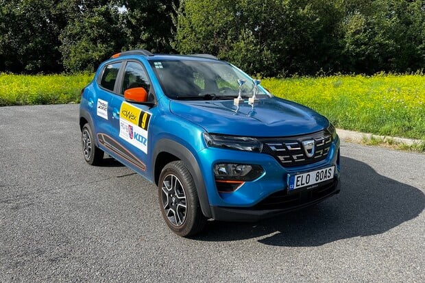 Dacia Spring si veze stříbro za spotřebu z 1. Valašské regularity rally