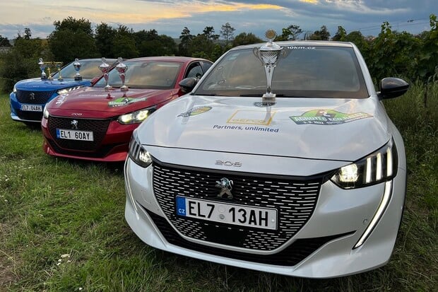 Vyhráli jsme s Peugeotem 1. AGROTEC Eco Rally Hustopeče