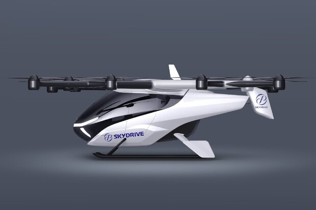 SkyDrive hodlá od roku 2025 nasadit elektrické vrtulníky. První je dostane Japonsko