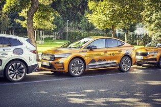 Škodu Enyaq Coupe RS iV si nyní mohou půjčit i uživatelé carsharingu HoppyGo