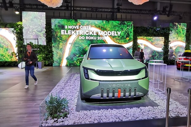 Škoda přivezla na e-Salon 2022 nové myšlenky i zajímavé auto