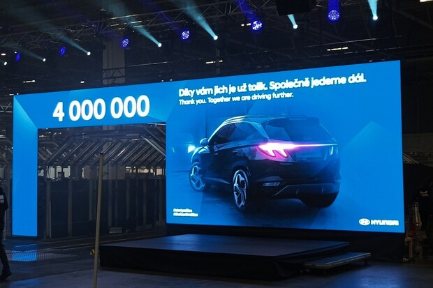 Hyundai slaví. V Nošovicích vyrobil již čtyři miliony vozů